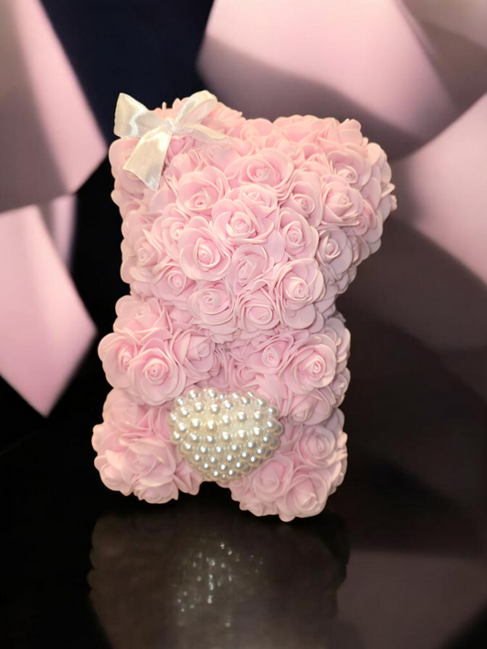 Ourson fleuri