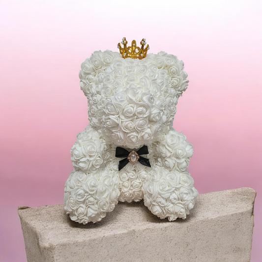 Ourson fleuri XL