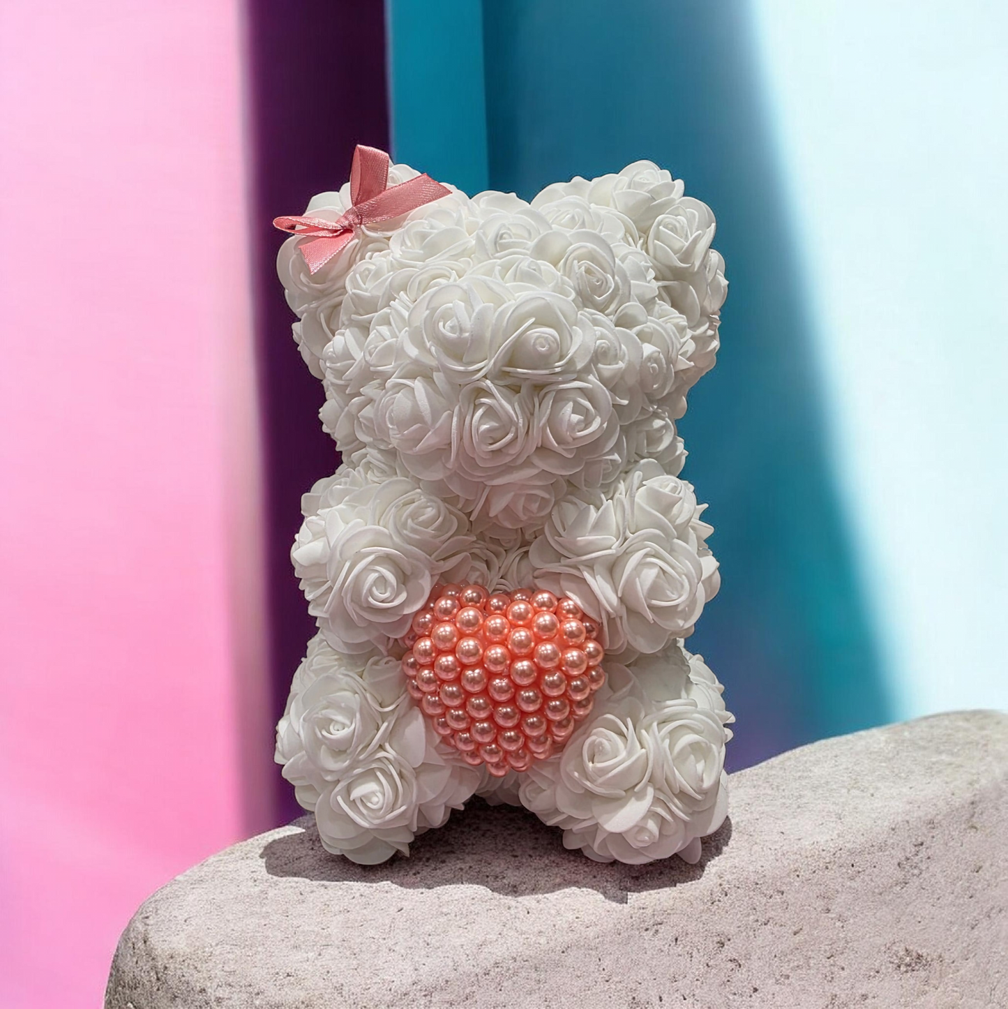 Ourson fleuri