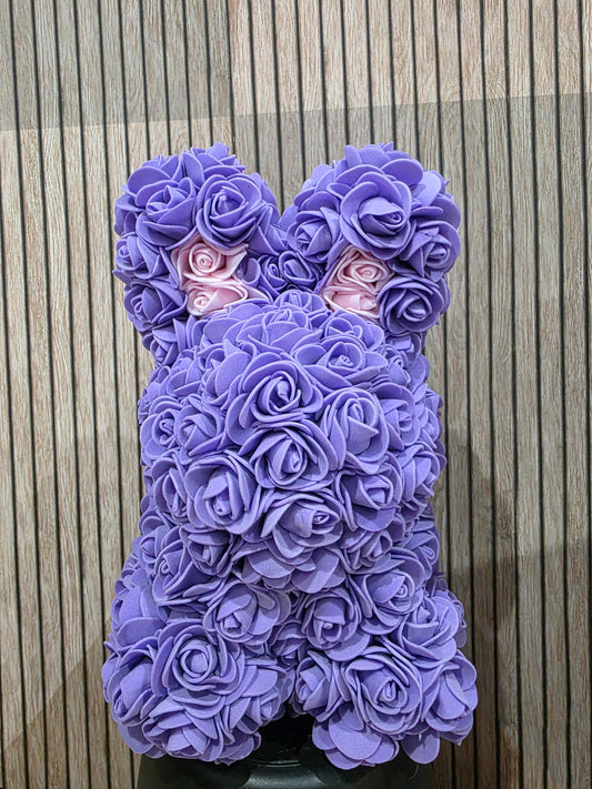 Lapin fleuri